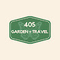 405 Garden + Travel logo