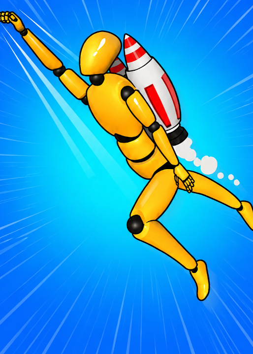 Rocket Man: Ragdoll Challenge — cover art