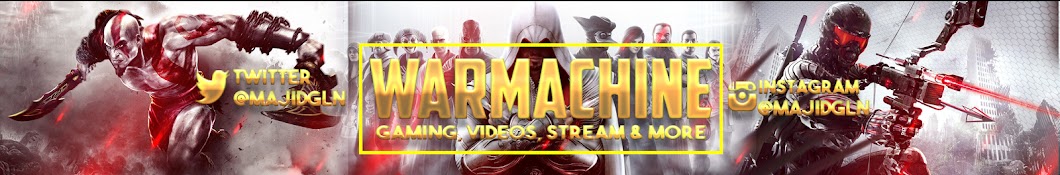 War Machine Avatar de canal de YouTube