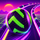 Neon Rolling Ball