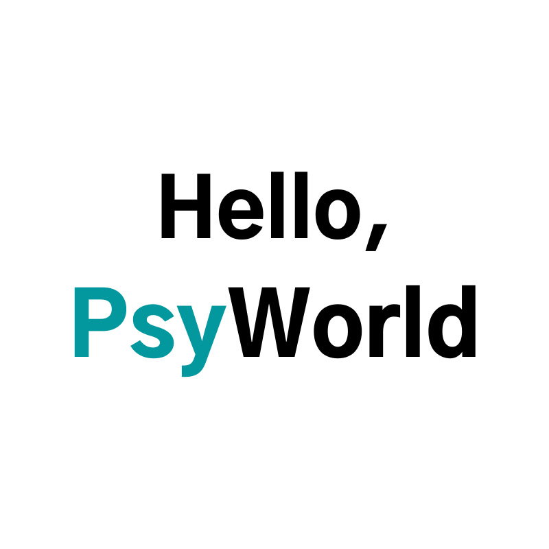 Hello, PsyWorld
