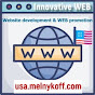 Make website, site development, promotion USA logo