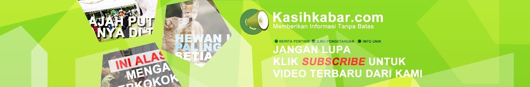 kasihkabar.com YouTube channel avatar