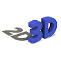 2D-to-3D logo