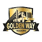 Golden Way Trucking Flatbed Step Deck OTR Company logo