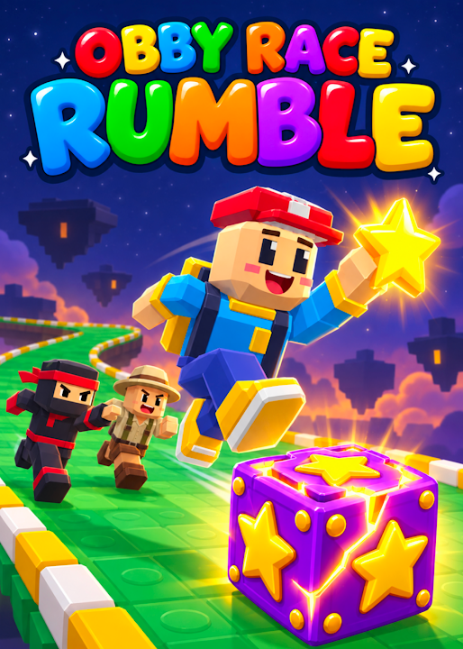 Obby Race Rumble! — cover art