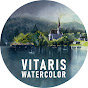 Gabor Vitaris Watercolor logo