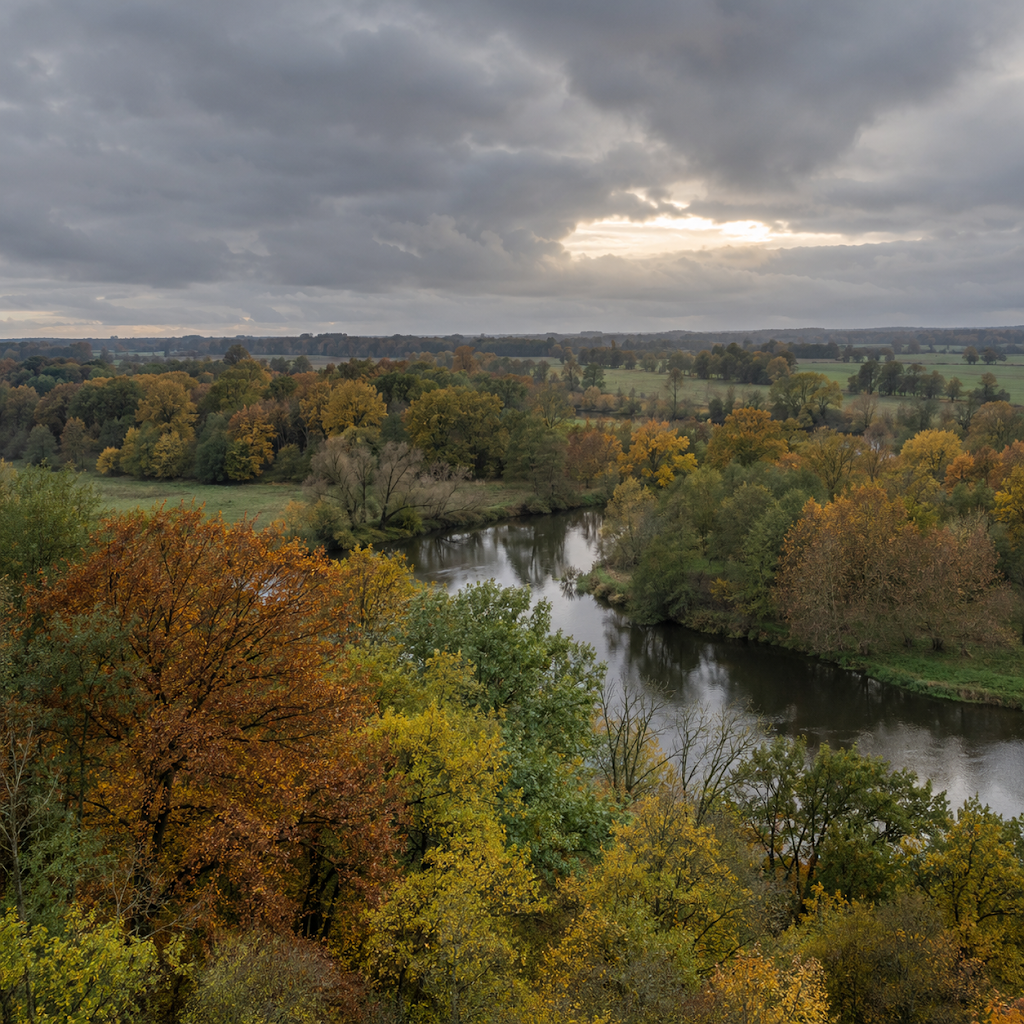 Beitragsbild zum Thema Herbststurm und Drohnenaufnahmen bei Drone Nature Moments