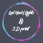 LedNeonLights & 3D Print