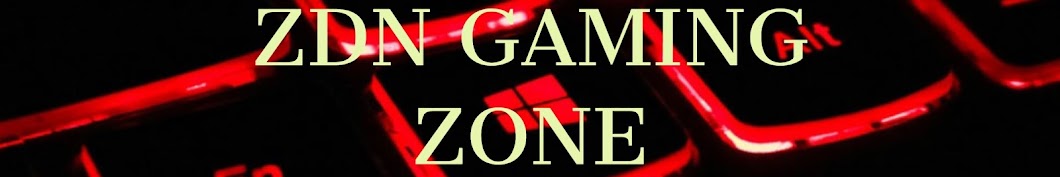 ZDN GAMINGZONE Аватар канала YouTube