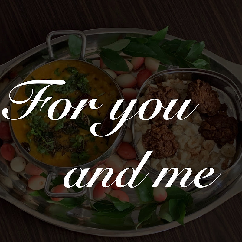 For you and me
