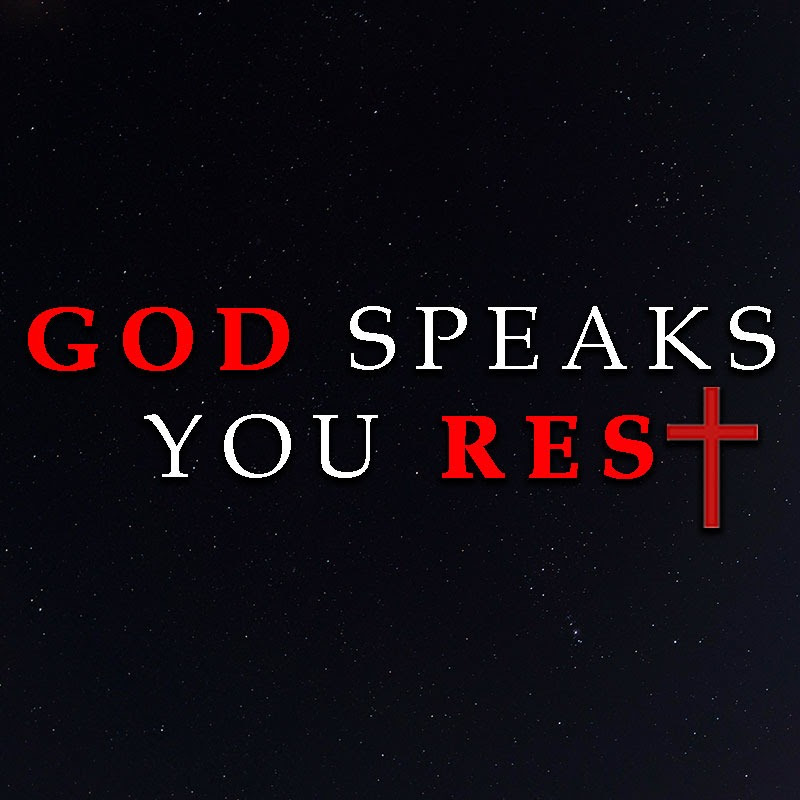 God Speaks You Rest Logo