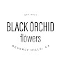 Black Orchid flowers Beverly Hills logo