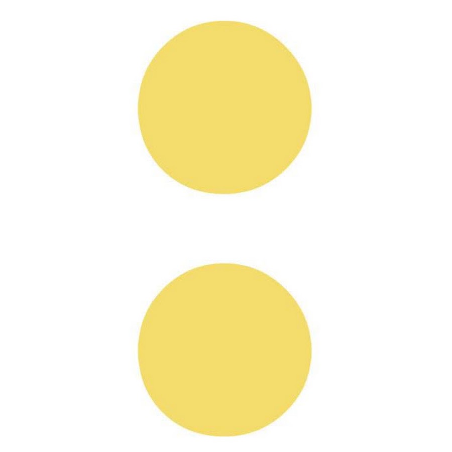 Желтый круг для слабовидящих
