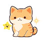 cute cat wish logo