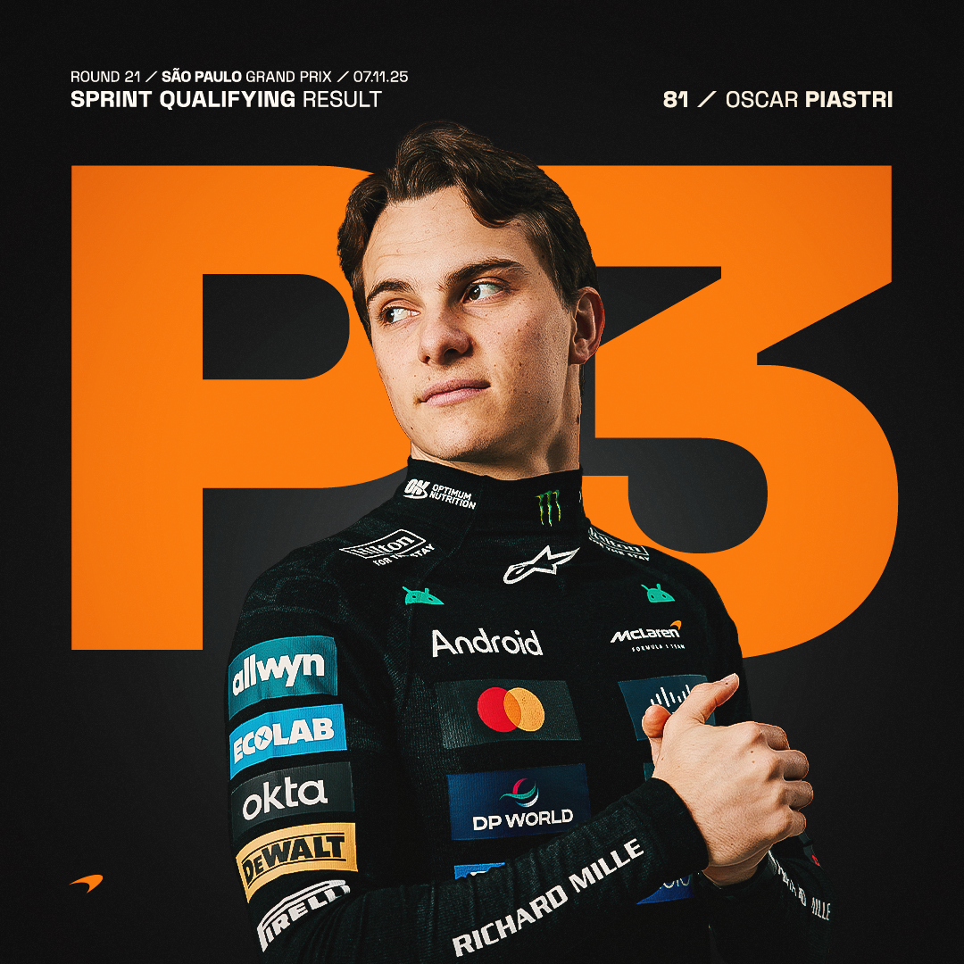 Post from McLaren