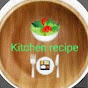 Healthy food kitchen recipes logo