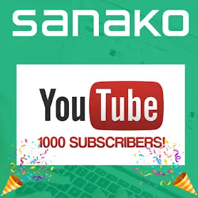 Sanako YouTube channel