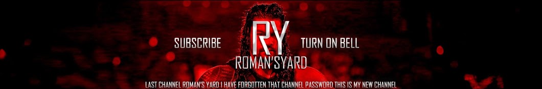ROMAN's YARD यूट्यूब चैनल अवतार