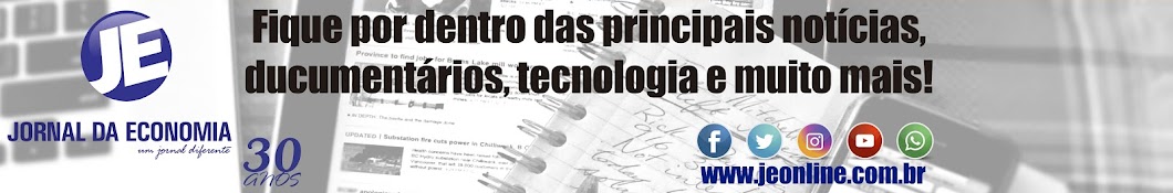 Jornal da Economia - JEONLINE ইউটিউব চ্যানেল অ্যাভাটার