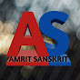 Amrit Sanskrit  logo