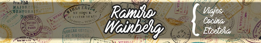 Ramiro Wainberg YouTube channel avatar