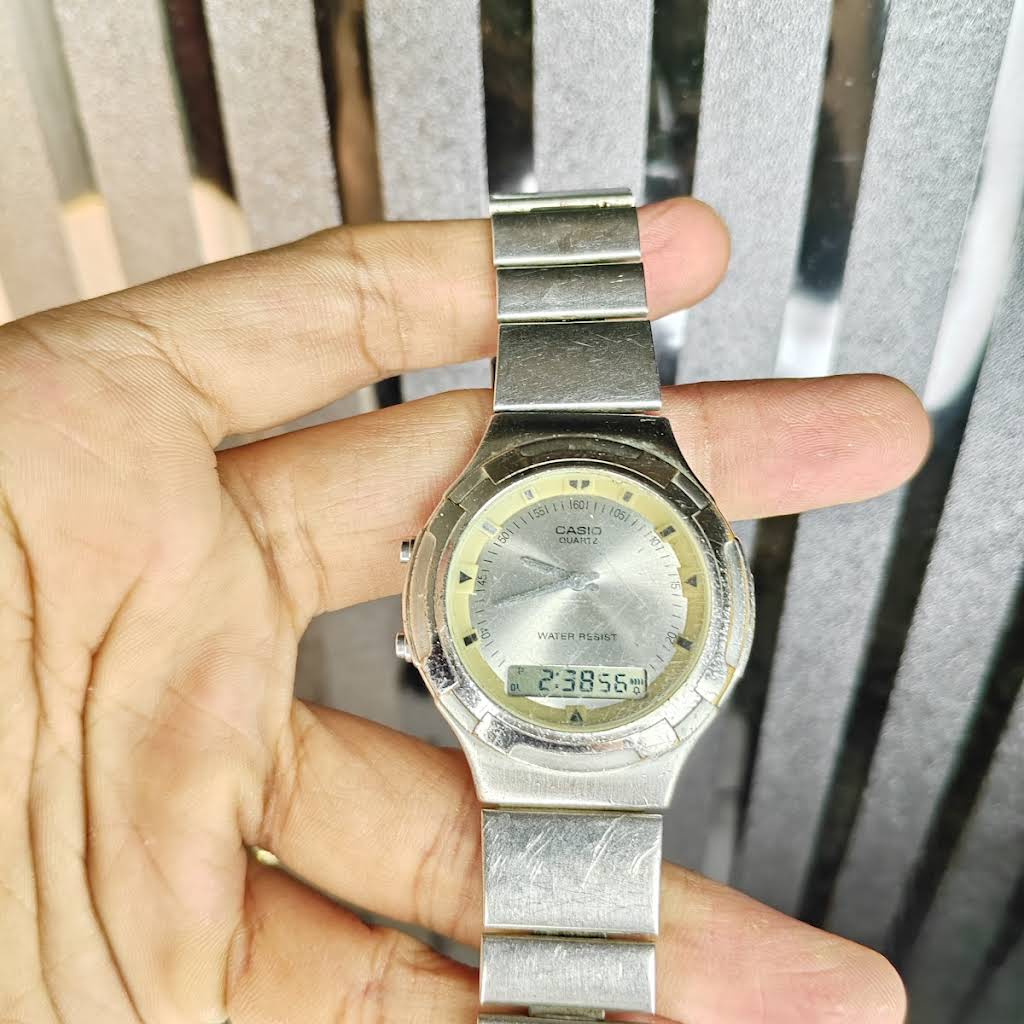 CASIO　腕時計　クォーツ　稼働中　メンズ　ヴィンテージ　MTA-2003 YouTube