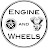 engine and wheels