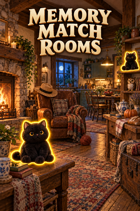 Memory Match Rooms — cover art