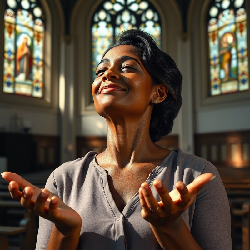 Praying Woman icon