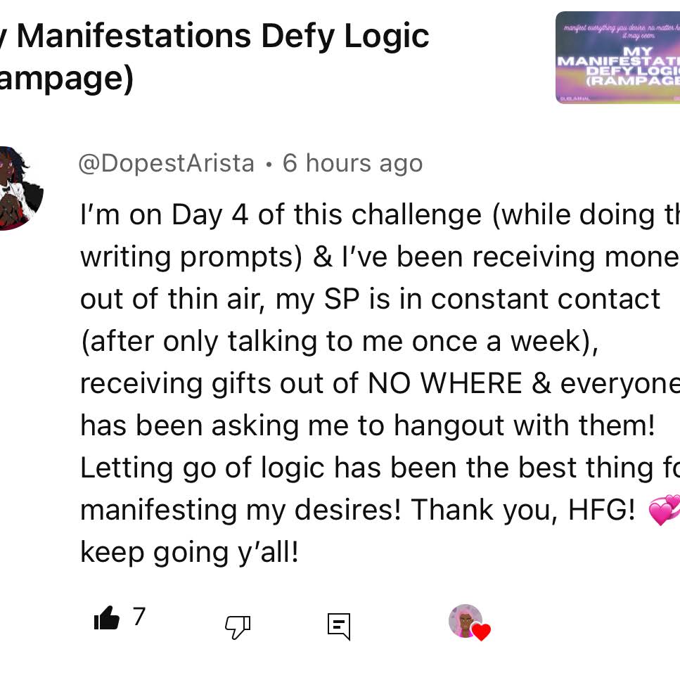 Post from high frequency guru