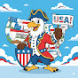 usa cartoon logo