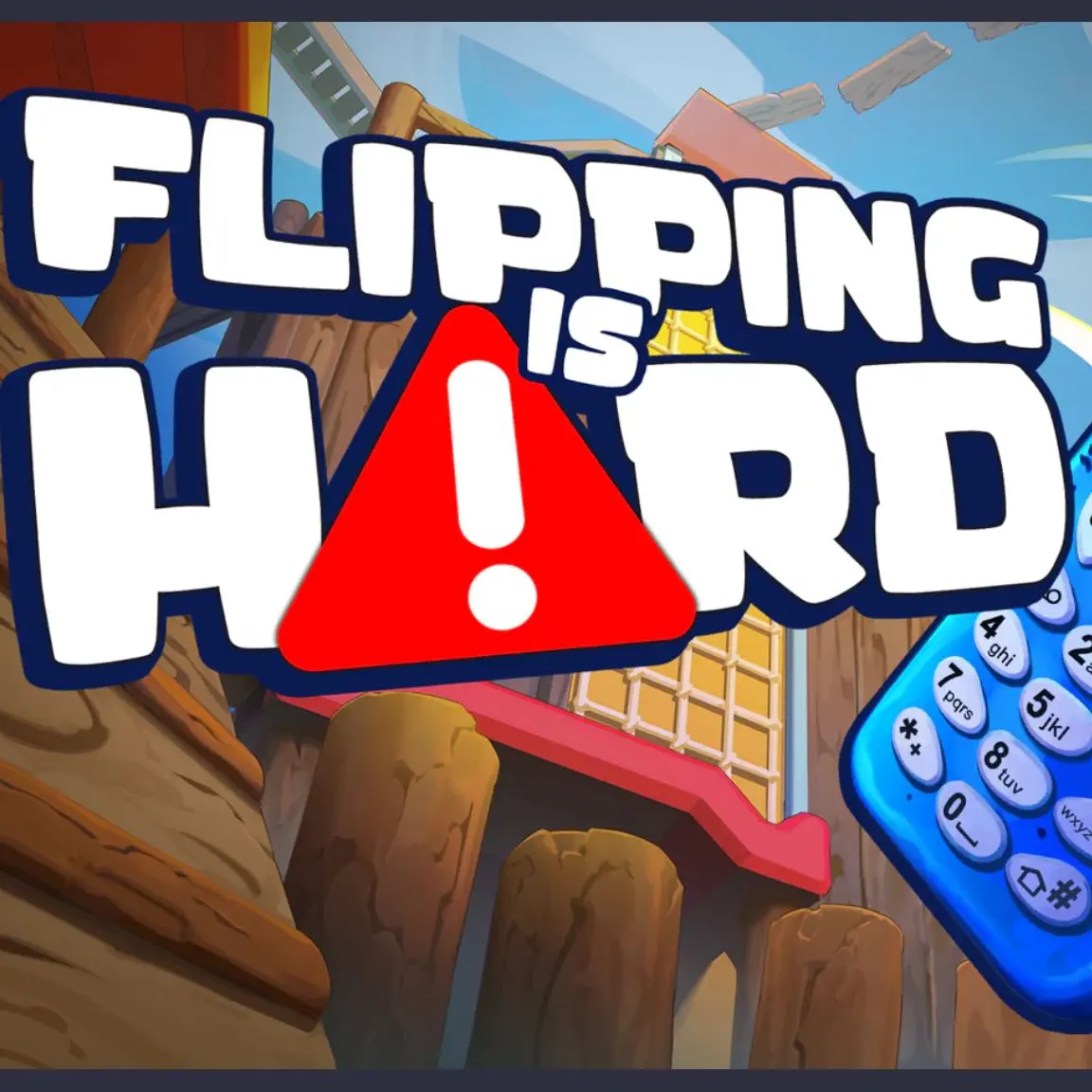 News: Flipping Is Hard arriva su Steam il 16 ottobre: platform fisico e caos co-op fino a 16 giocatori 📱😂