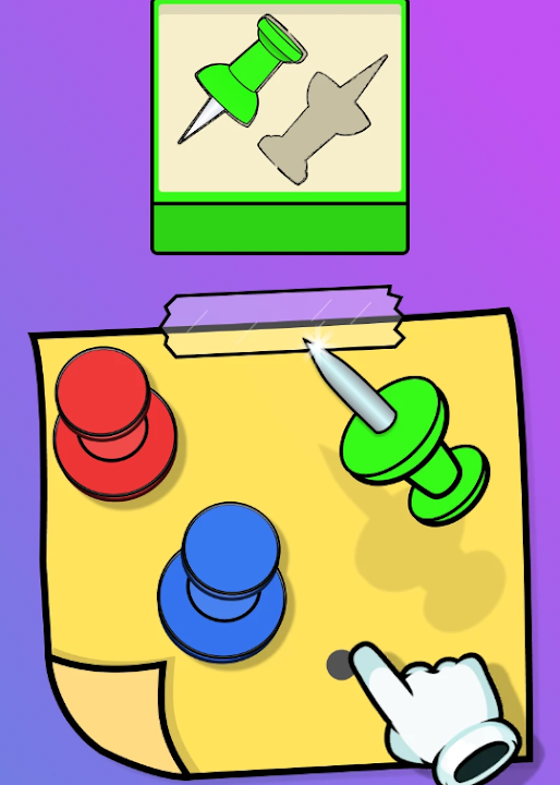 Colors pins — cover art