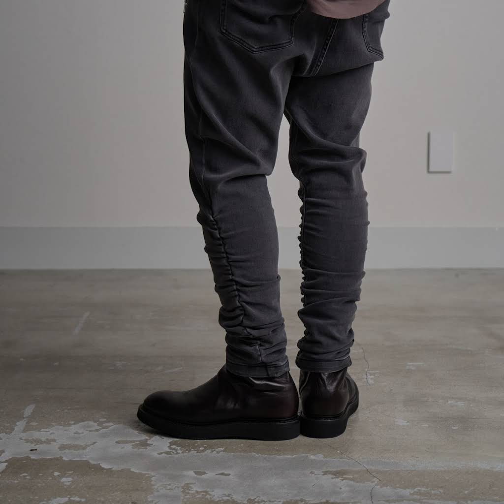 PryシュウトSHIRRING SAROUEL SKINNY JEANS PRY シュウトSHIRRING SAROUEL SKINNY JEANS 1 - メルカリ