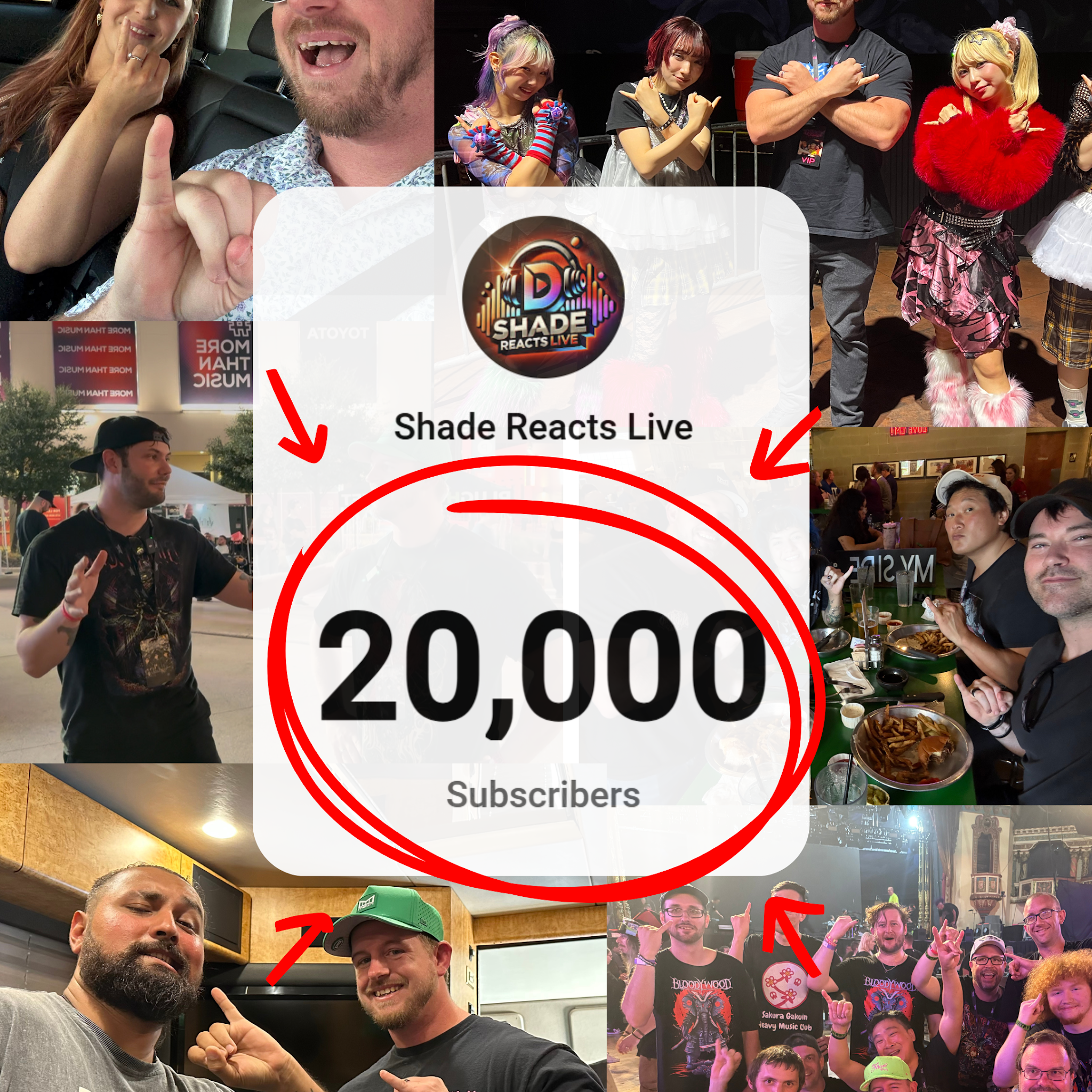 Post from Shade Reacts Live