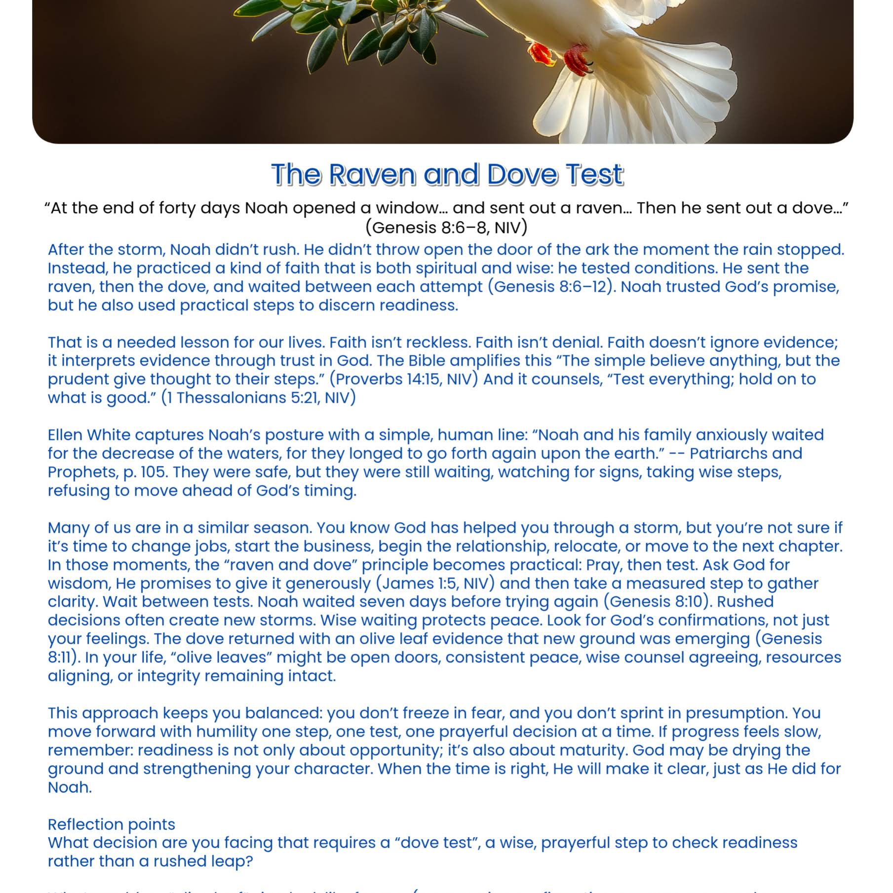 Post from Emmaus Seventh-day Adventist Church, Kirinya