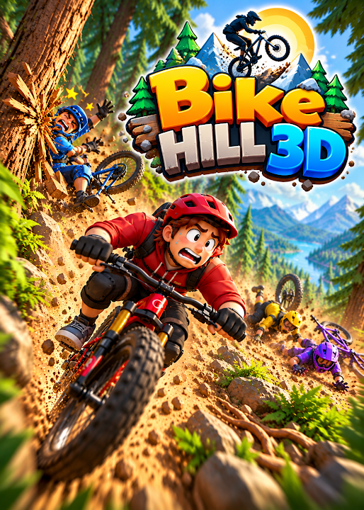 Bike Hill 3D — cover art