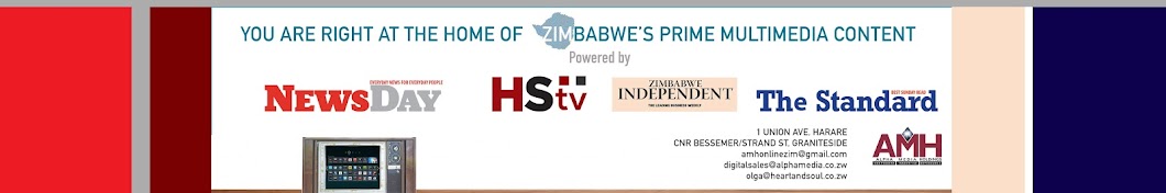 NewsDay Zimbabwe Live Avatar canale YouTube 