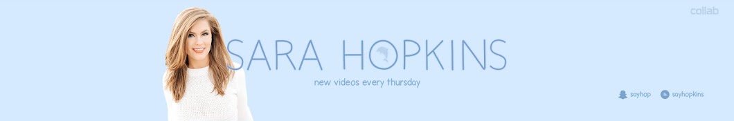 Sara Hopkins Avatar canale YouTube 