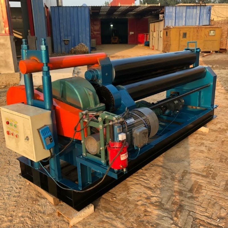 Plate rolling machine, 