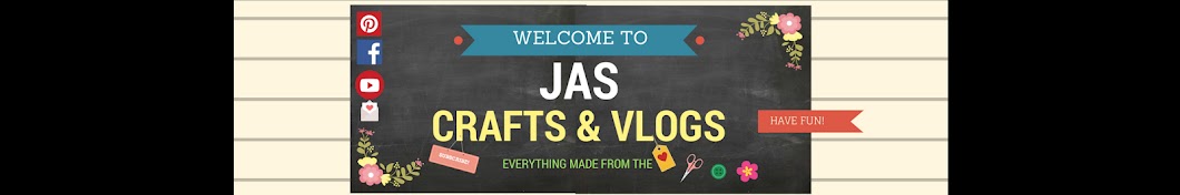 Jas CraftsAndVlogs رمز قناة اليوتيوب