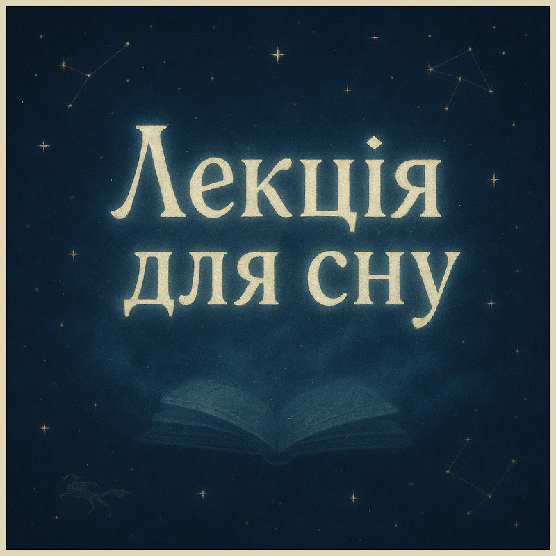 Лекція для сну 🛌