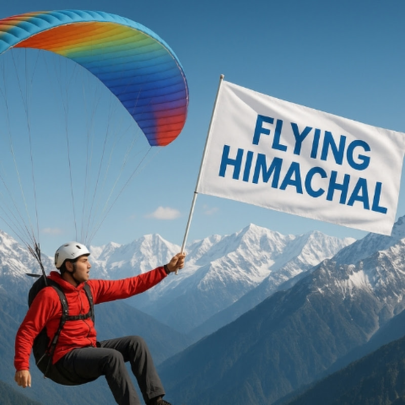Flying Himachal vlog
