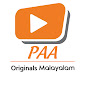 പിഎഎ ഒറിജിനൽസ് മലയാളം - PAA Originals Malayalam logo