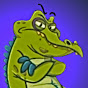 Cranky The Angry Gator logo