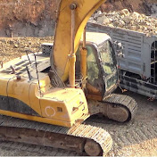 Bulldozers And Excavators Working