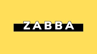 «Zabba» youtube banner