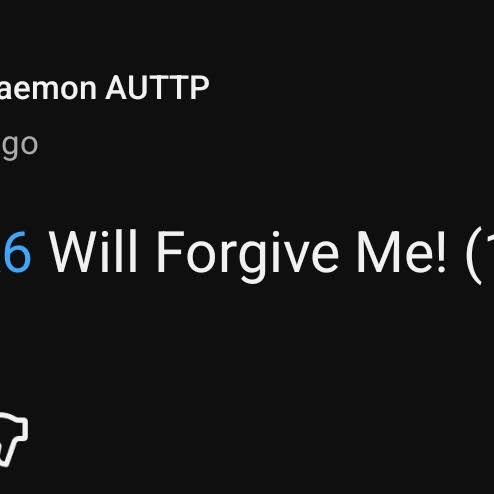 Post from The Anti-Scanty Daemon AUTTP Nation