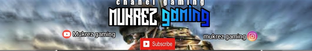 Mukrez gaming Avatar de chaîne YouTube